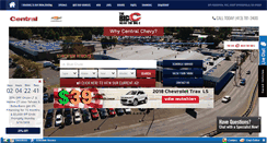Desktop Screenshot of centralchevyauto.com